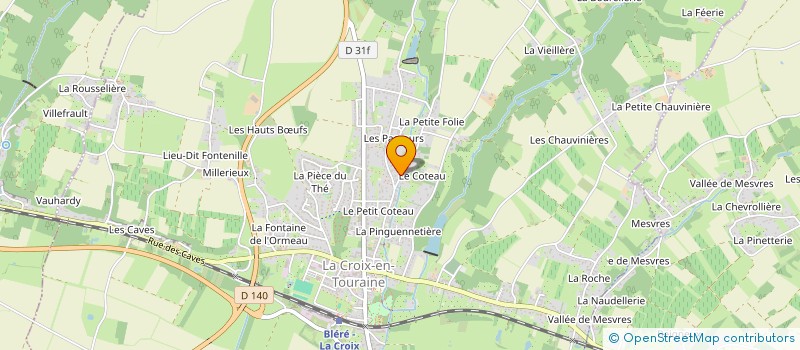 localisation de l'entreprise MONSIEUR JEAN-PHILIPPE PIQUET  CIVRAY-DE-TOURAINE