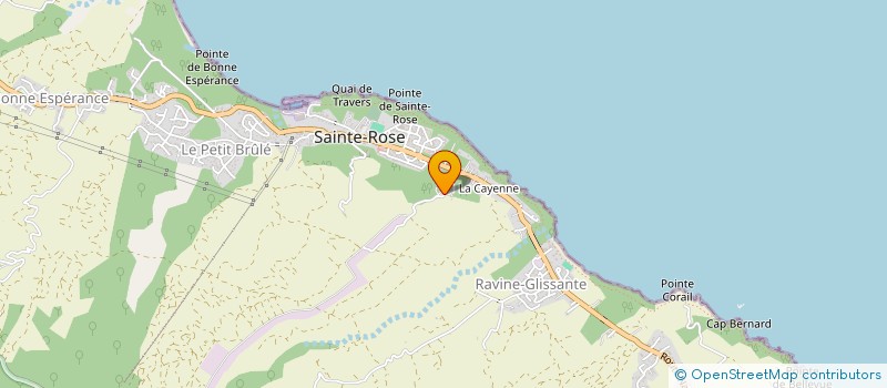 localisation de l'entreprise MONSIEUR JEAN-PHILIPPE PLANTE  SAINTE-ROSE