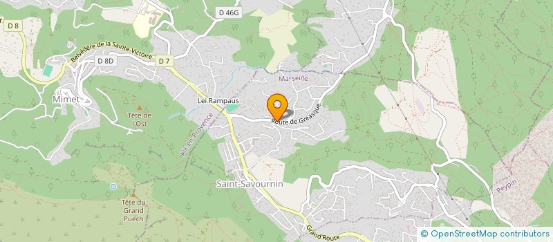 localisation de l'entreprise MONSIEUR JEAN-PHILIPPE PLAZA  SAINT-SAVOURNIN