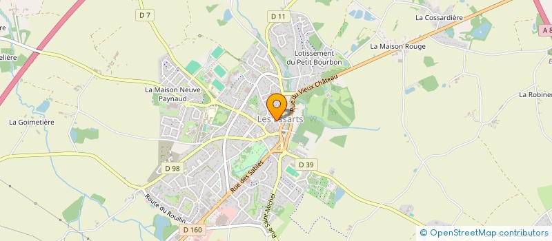 localisation de l'entreprise MONSIEUR JEAN-PHILIPPE PLESSIS  ESSARTS EN BOCAGE