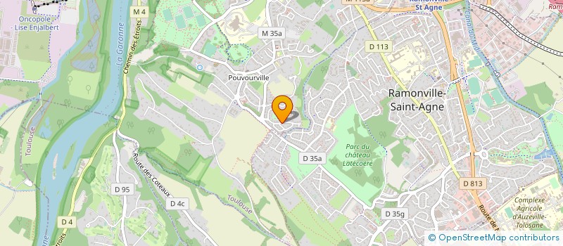 localisation de l'entreprise MONSIEUR JEAN-PHILIPPE POCHON  TOULOUSE