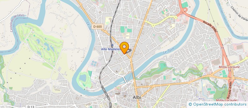 localisation de l'entreprise MONSIEUR JEAN PHILIPPE PORTET à ALBI