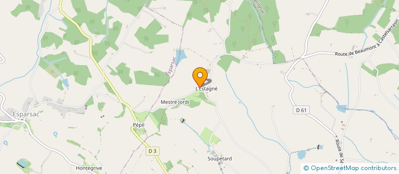 localisation de l'entreprise MONSIEUR JEAN-PHILIPPE POUX  BEAUMONT-DE-LOMAGNE