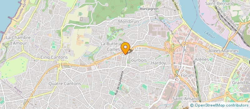 localisation de l'entreprise MONSIEUR JEAN PHILIPPE PRETEUR à ANGLET