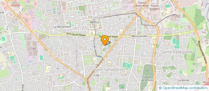 localisation de l'entreprise MONSIEUR JEAN-PHILIPPE QUENIOT  VIERZON