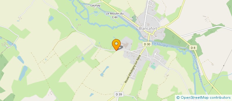 localisation de l'entreprise MONSIEUR JEAN-PHILIPPE RAIMBAULT  BLANCAFORT