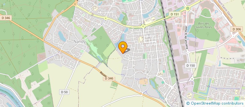 localisation de l'entreprise MONSIEUR JEAN PHILIPPE RAMIER  SAVIGNY-LE-TEMPLE