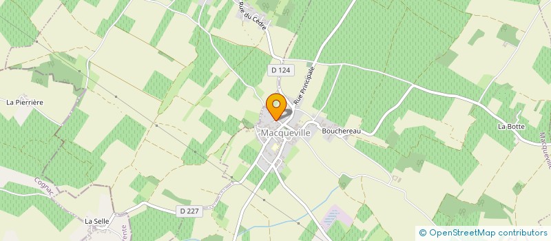 localisation de l'entreprise MONSIEUR JEAN-PHILIPPE REILAND  MACQUEVILLE