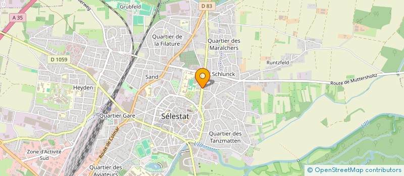 localisation de l'entreprise MONSIEUR JEAN PHILIPPE REMETTER  SELESTAT