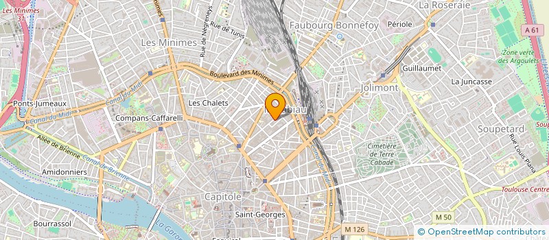 localisation de l'entreprise MONSIEUR JEAN-PHILIPPE RIVIERE à TOULOUSE