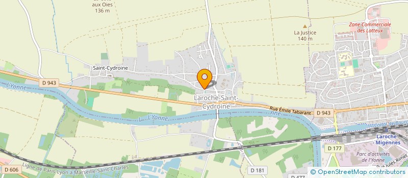 localisation de l'entreprise MONSIEUR JEAN PHILIPPE RODRIGUES  LAROCHE-SAINT-CYDROINE