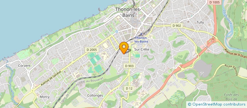 localisation de l'entreprise MONSIEUR JEAN-PHILIPPE ROTH à THONON-LES-BAINS