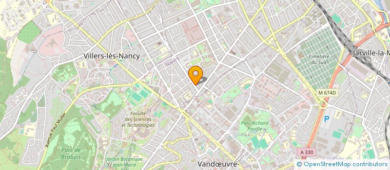 localisation de l'entreprise MONSIEUR JEAN-PHILIPPE ROTH  NANCY