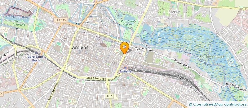 localisation de l'entreprise MONSIEUR JEAN-PHILIPPE ROUSSEL  AMIENS