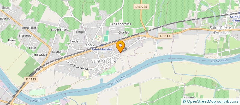 localisation de l'entreprise MONSIEUR JEAN-PHILIPPE ROUZAUD à SAINT-MACAIRE