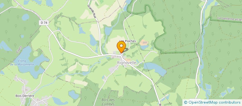 localisation de l'entreprise MONSIEUR JEAN-PHILIPPE ROY  RIGNOVELLE