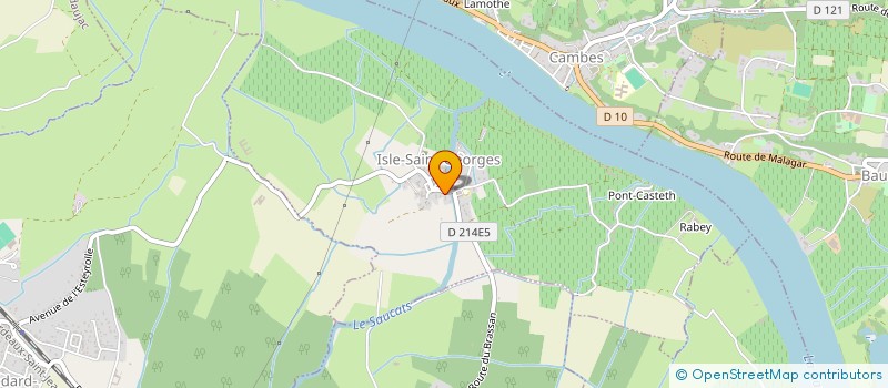 localisation de l'entreprise MONSIEUR JEAN-PHILIPPE ROYE  ISLE-SAINT-GEORGES