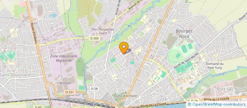 localisation de l'entreprise MONSIEUR JEAN-PHILIPPE ROYON  BOURGES