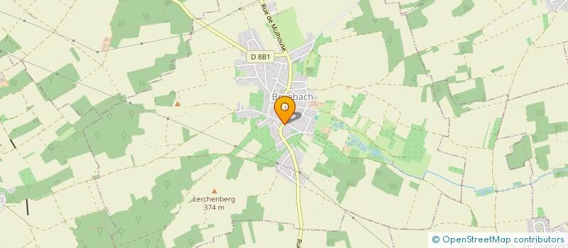 localisation de l'entreprise MONSIEUR JEAN-PHILIPPE RUBERT  STEINBRUNN-LE-HAUT