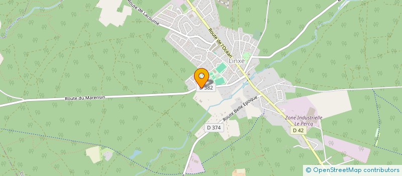 localisation de l'entreprise MONSIEUR JEAN-PHILIPPE SANCHEZ  LINXE