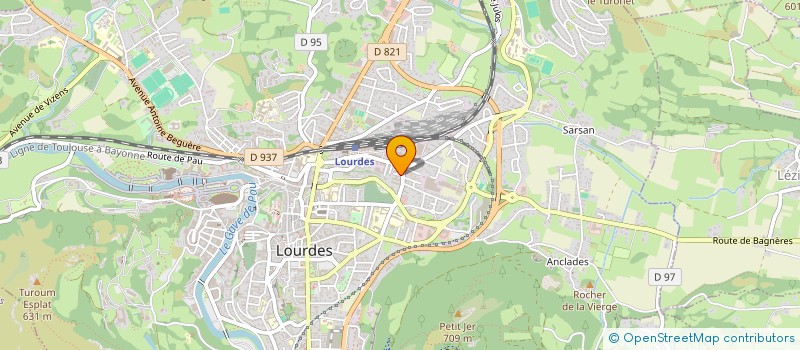 localisation de l'entreprise MONSIEUR JEAN-PHILIPPE SANCHO  LOURDES