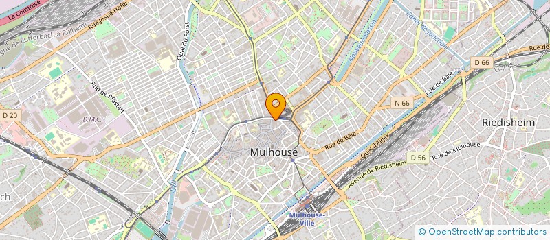 localisation de l'entreprise MONSIEUR JEAN -PHILIPPE SANTAMARIA  MULHOUSE