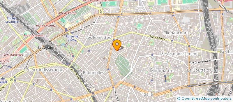 localisation de l'entreprise MONSIEUR JEAN PHILIPPE SAUVAT  PARIS