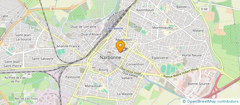 localisation de l'entreprise MONSIEUR JEAN-PHILIPPE SAVY à NARBONNE