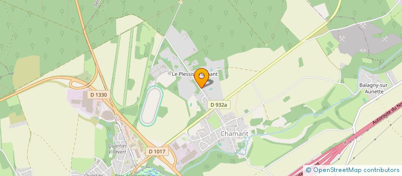 localisation de l'entreprise MONSIEUR JEAN PHILIPPE SCHWEITZER  SENLIS