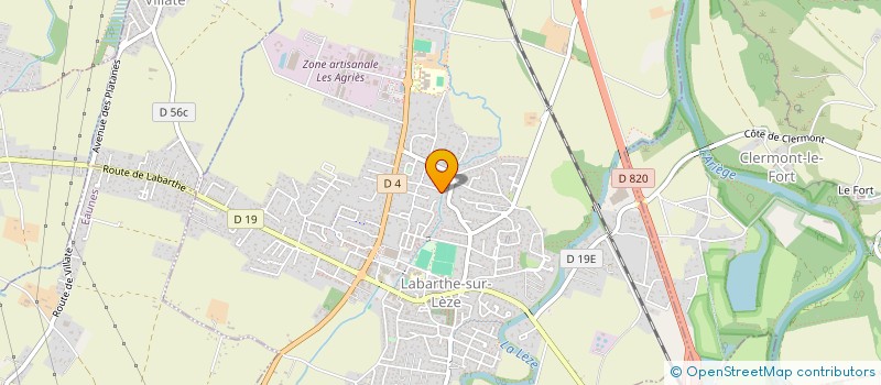 localisation de l'entreprise MONSIEUR JEAN-PHILIPPE SECHAO à LABARTHE-SUR-LEZE