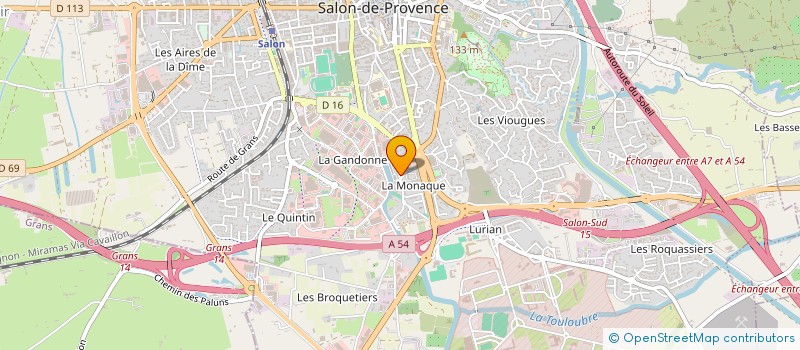 localisation de l'entreprise MONSIEUR JEAN-PHILIPPE SERRE  SALON-DE-PROVENCE