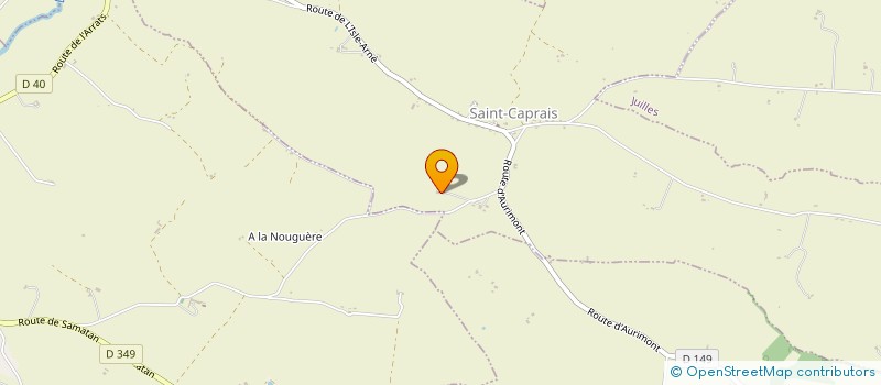 localisation de l'entreprise MONSIEUR JEAN-PHILIPPE SILENDI  MAURENS