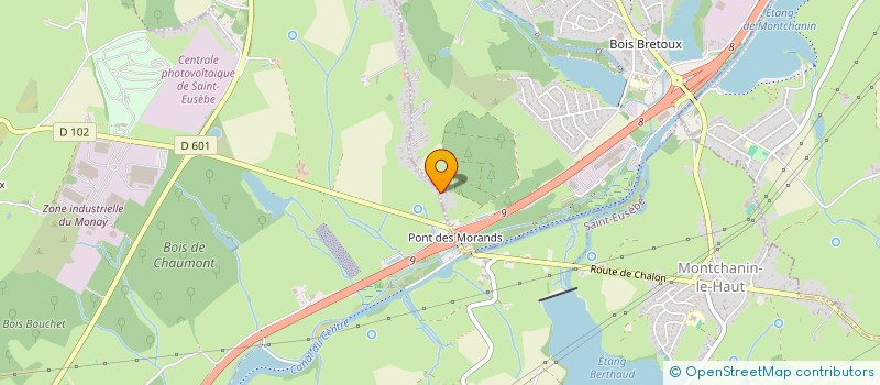 localisation de l'entreprise MONSIEUR JEAN-PHILIPPE SORIANO  MONTCHANIN