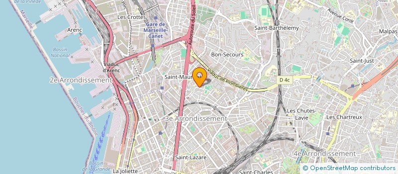 localisation de l'entreprise MONSIEUR JEAN-PHILIPPE SORRENTINO à MARSEILLE