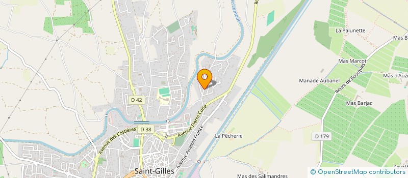 localisation de l'entreprise MONSIEUR JEAN-PHILIPPE SOTO à SAINT-GILLES