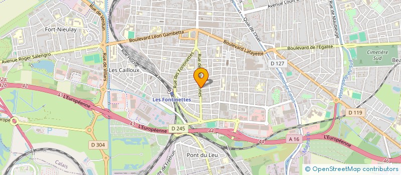 localisation de l'entreprise MONSIEUR JEAN-PHILIPPE SPHYRAS  CALAIS