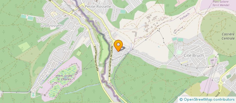 localisation de l'entreprise MONSIEUR JEAN-PHILIPPE STEINORT  PETITE-ROSSELLE