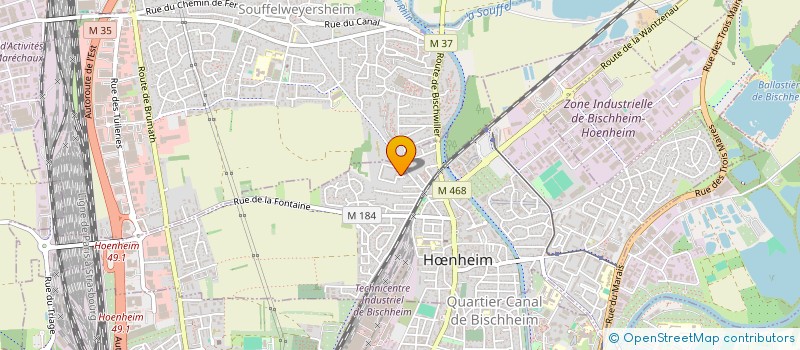 localisation de l'entreprise MONSIEUR JEAN-PHILIPPE STENGEL  HNHEIM