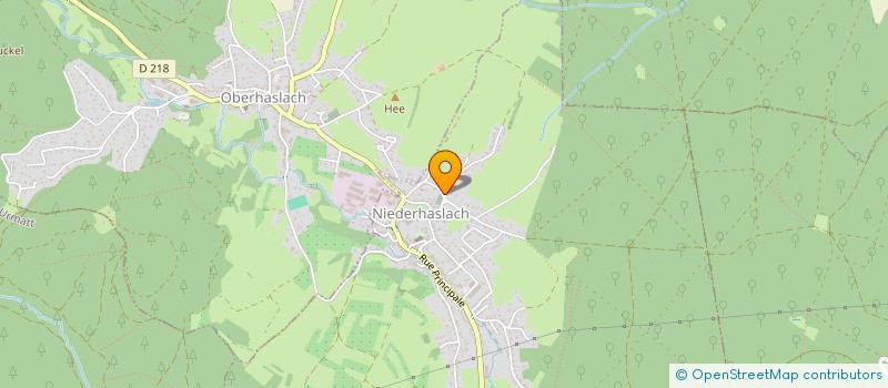 localisation de l'entreprise MONSIEUR JEAN PHILIPPE STRUBEL  URMATT