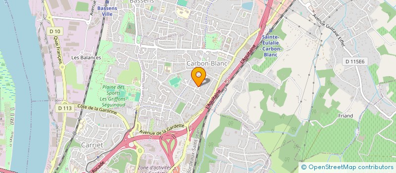 localisation de l'entreprise MONSIEUR JEAN-PHILIPPE SUC  AMBARES-ET-LAGRAVE