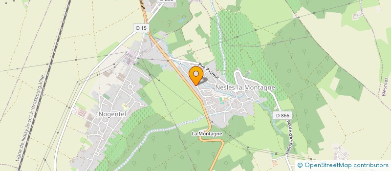 localisation de l'entreprise MONSIEUR JEAN-PHILIPPE TAIMA  NESLES-LA-MONTAGNE