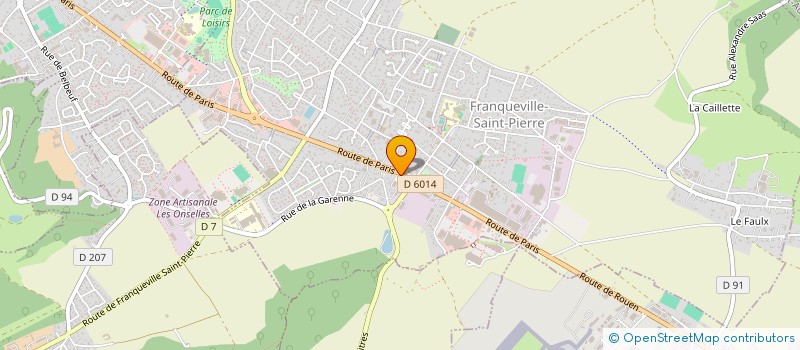 localisation de l'entreprise MONSIEUR JEAN-PHILIPPE TAMARELLE  FRANQUEVILLE-SAINT-PIERRE