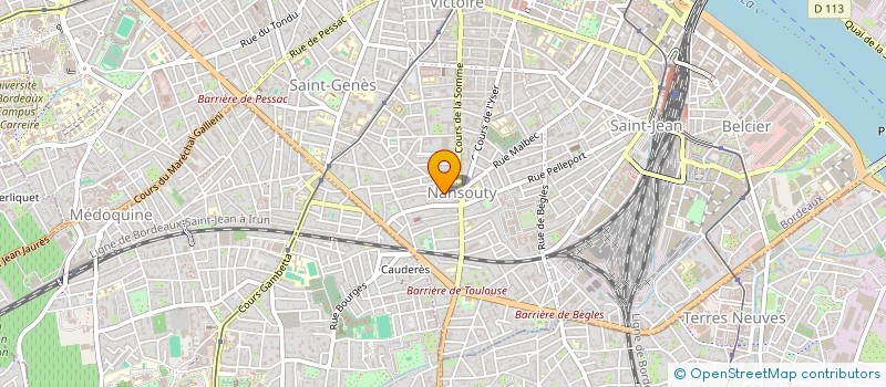 localisation de l'entreprise MONSIEUR JEAN PHILIPPE TARIS  BORDEAUX