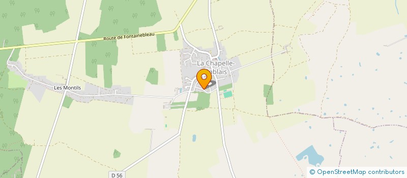 localisation de l'entreprise MONSIEUR JEAN PHILIPPE TERRIAT  CHAPELLE-RABLAIS (LA)