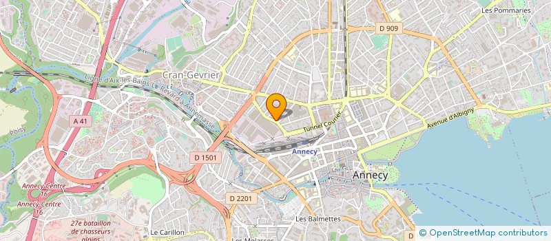 localisation de l'entreprise MONSIEUR JEAN-PHILIPPE TORION à ANNECY