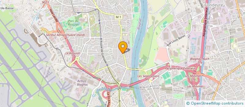localisation de l'entreprise MONSIEUR JEAN-PHILIPPE TRETTENERO à BLAGNAC