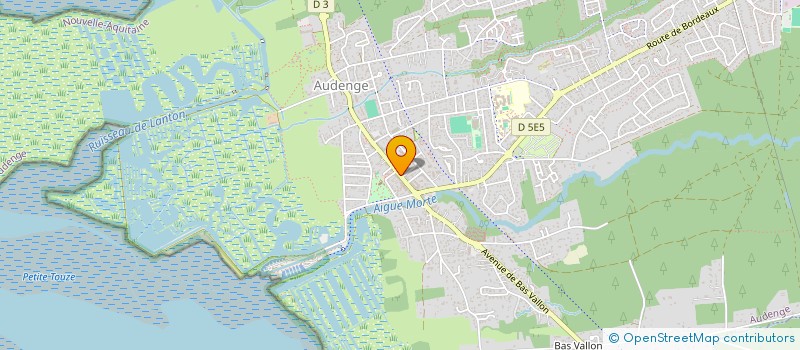 localisation de l'entreprise MONSIEUR JEAN-PHILIPPE TRUFFET  AUDENGE