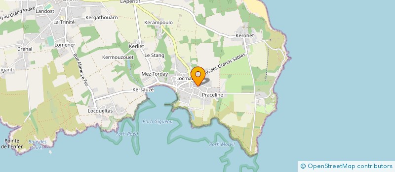 localisation de l'entreprise MONSIEUR JEAN PHILIPPE TURLIN à GROIX