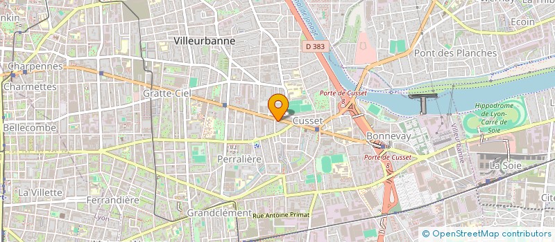 localisation de l'entreprise MONSIEUR JEAN-PHILIPPE VACQUIER  VILLEURBANNE