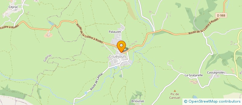 localisation de l'entreprise MONSIEUR JEAN-PHILIPPE VALDEVIT  RODELLE